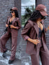 ELYNDI kostīms "OVERSIZED INTENTION" - CHOCO